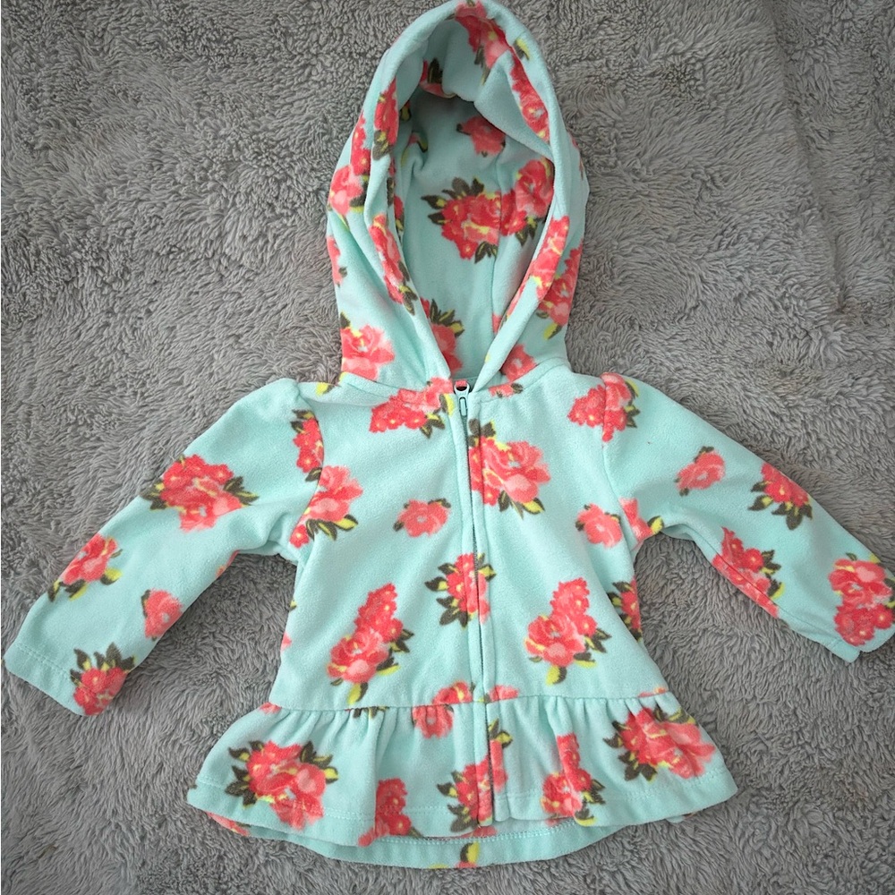 Baby Girl 3-6 month Carter’s Fleece Jacket